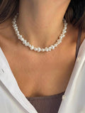 Colier perle artificiale